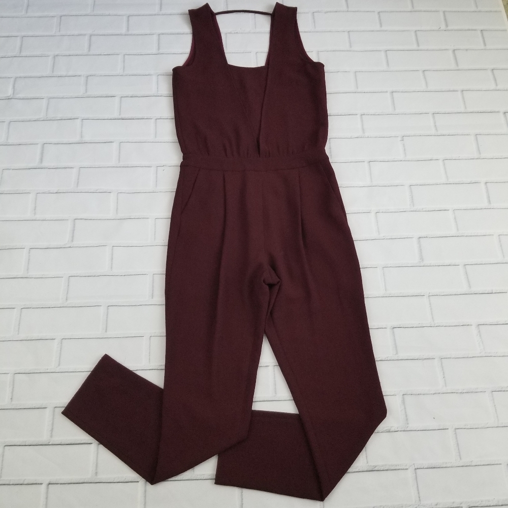 Rebecca Minkoff Maroon Jumpsuit - Picture 4 of 8